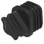 SEALING PLUG, AUTOMOTIVE CONN, 1POS, BLK 2461552-1