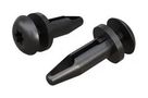 EXPANSION RIVET, NYLON, 21.7MM, BLACK RP0000383461