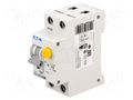 RCBO breaker; Inom: 16A; Ires: 30mA; Poles: 1+N; 230VAC; IP20; PKNM EATON ELECTRIC PKNM-16/1N/C003MW