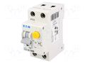 RCBO breaker; Inom: 16A; Ires: 30mA; Poles: 1+N; 230VAC; IP20; PKNM EATON ELECTRIC PKNM-16/1N/B003MW
