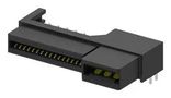 RECTANGULAR POWER CONN, R/A RCPT, 34POS 459842-163