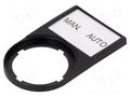 Bezel with description label; RMQ-Titan; 30x50mm EATON ELECTRIC M22S-ST-GB11