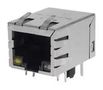 RJ45 CONN, R/A JACK, 1PORT, 8P8C, TH P01-0006-02