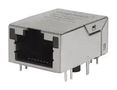 RJ45 CONN, R/A JACK, 1PORT, 8P8C, TH P01-1CA1-01