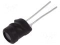 Inductor: wire; THT; 560uH; Ioper: 450mA; 2.54Ω; ±10%; Ø7.5x9.5mm FERROCORE COIL0608-0.56