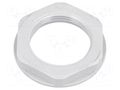 Nut; PG16; polyamide; 30mm; grey BM GROUP BM4816