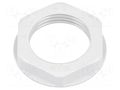 Nut; M20; polyamide; 26mm; grey; Pitch: 1.5 BM GROUP BM4820