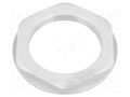 Nut; PG36; polyamide; 60mm; grey BM GROUP BM4836