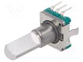 Encoder: incremental; THT; 15imp/revol; Pos: 30; two phase A and B ALPS EC11E15204A3