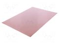 Heat transfer pad: gel; L: 300mm; W: 200mm; Thk: 1mm; 6W/mK; UL94V-0 FISCHER ELEKTRONIK GEL/60/10