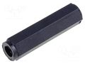 Screwed spacer sleeve; polyamide; M3; 30mm ESSENTRA TDYPFF-M3/30