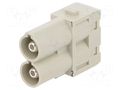 Connector: HDC; module; male; 70A; 1000V; Han-Modular®; PIN: 2 HARTING 09140022646