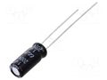 Capacitor: electrolytic; THT; 1uF; 200VDC; Ø5x11mm; Pitch: 2mm; ±20% Elite PF2D010MNN0511U