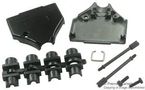 BACKSHELL, D, DIECAST, 25WAY MHDTZK-25-BK-K