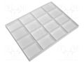 Insert; Kit: insert with 16 compartments LICEFA TE16-4