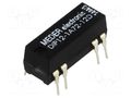 Relay: reed switch; SPST-NO; Ucoil: 12VDC; 1A; max.200VDC; 145mW MEDER DIP12-1A72-12D