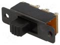 Switch: slide; Pos: 2; DPDT; 0.5A/24VDC; ON-ON; No.of term: 6  S6P