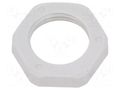 Nut; M16; polyamide; Thk: 5mm; Spanner: 17mm; grey; Thread: metric HUMMEL HUMMEL-1262160050