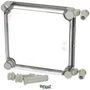 HINGED COVER, TRANSPARENT, 30X190X190MM EKH 30-T-2FSH