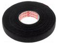 Tape: textile; W: 15mm; L: 25m; Thk: 0.3mm; Automotive; black; 105°C TESA TESA-51608-15
