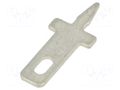 Tip: solder lug; THT; brass; tinned KEYSTONE KEYS1250