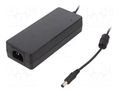 Power supply: switching; 48VDC; 1.87A; Out: 5,5/2,5; 90W; 80÷264VAC MEAN WELL GSM90A48-P1M