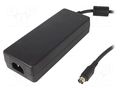 Power supply: switching; 24VDC; 5A; Out: KYCON KPPX-4P; 120W; 90% MEAN WELL GSM120A24-R7B