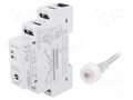 Twilight switch; for DIN rail mounting; 230VAC; SPDT; IP20; WZM ZAMEL WZM-01/S1