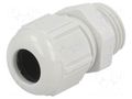 Cable gland; M16; 1.5; polyamide; light grey; SKINTOP® LAPP ST-M16-R7035