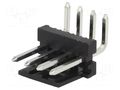 Connector: wire-board; socket; male; MAS-CON; PIN: 4; angled 90° PANCON MTAS156-4-D