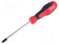 Screwdriver; Phillips; PH2; 100mm GOLDTOOL TG-42