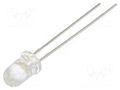 LED; white cold; 5mm; 15800mcd; 20°; Front: convex; 2.8÷3.8VDC LUCKYLIGHT LL-504WC2E-W2-3TC