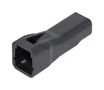CONN HOUSING, TAB, 2POS, 1.5MM, PBT/BLK 02T-ZWPV-KNN