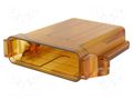 Enclosure for connectors: specialist; screw; transparent,yellow DEUTSCH EEC325X4B-E016