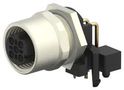 SENSOR CONNECTOR, M12, RCPT, 4POS, PANEL T4145535041-001.
