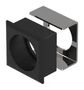 FRONT BEZEL, 24MMX24MM, BLACK, PLASTIC 61-9936.0