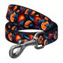 Nylon dog leash, pattern ''Oranges'' length 122 cm Waudog, Waudog 341-4054