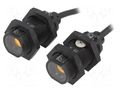 Sensor: photoelectric; Range: 0÷15m; PNP; DARK-ON,LIGHT-ON; ABS; 2m OMRON E3F1-TP11-2M