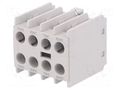 Auxiliary contacts; Leads: screw terminals; front; CTX3 MINI LEGRAND 417155