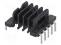 Coil former: with pins; plastic; No.of term: 10; Poles number: 4 FERYSTER EFD15-K-10P-4S