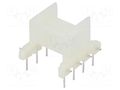 Coil former: with pins; plastic; No.of term: 8; Poles number: 1 WEISSER WE-2219H