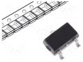 Transistor: N-MOSFET; unipolar; 60V; 0.34A; 0.33W; SC70,SOT323 ONSEMI 2N7002WT1G