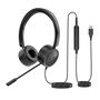 Wired headphones with microphone New Bee NB-H360 (black), New Bee NB-H360