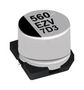 CAP, ALU ELEC, HYBRID, 220UF, SMD EEHZV1V221UP