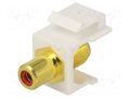 Transition: adapter; socket; female x2; straight; gold-plated LOGILINK LOG-NK0024