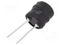 Inductor: wire; THT; 180uH; Ioper: 2A; 280mΩ; ±10%; Ø11.5x11.5mm FERROCORE COIL1010-0.18