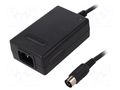 Power supply: switching; 5VDC; Iout: 2.5A; Out: DIN 5pin; 28.4W MEAN WELL GP25A14E-R1B