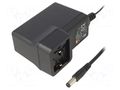 Power supply: switching; mains,plug-in; 24VDC; 1.67A; 40W; 89% MEAN WELL GEM40I24-P1J
