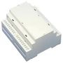 ENCLOSURE, DIN RAIL, ABS, LT GRAY DMB-4772.