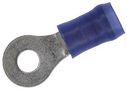 TERMINAL, RING TONGUE, #6, CRIMP, BLUE 2-36158-1